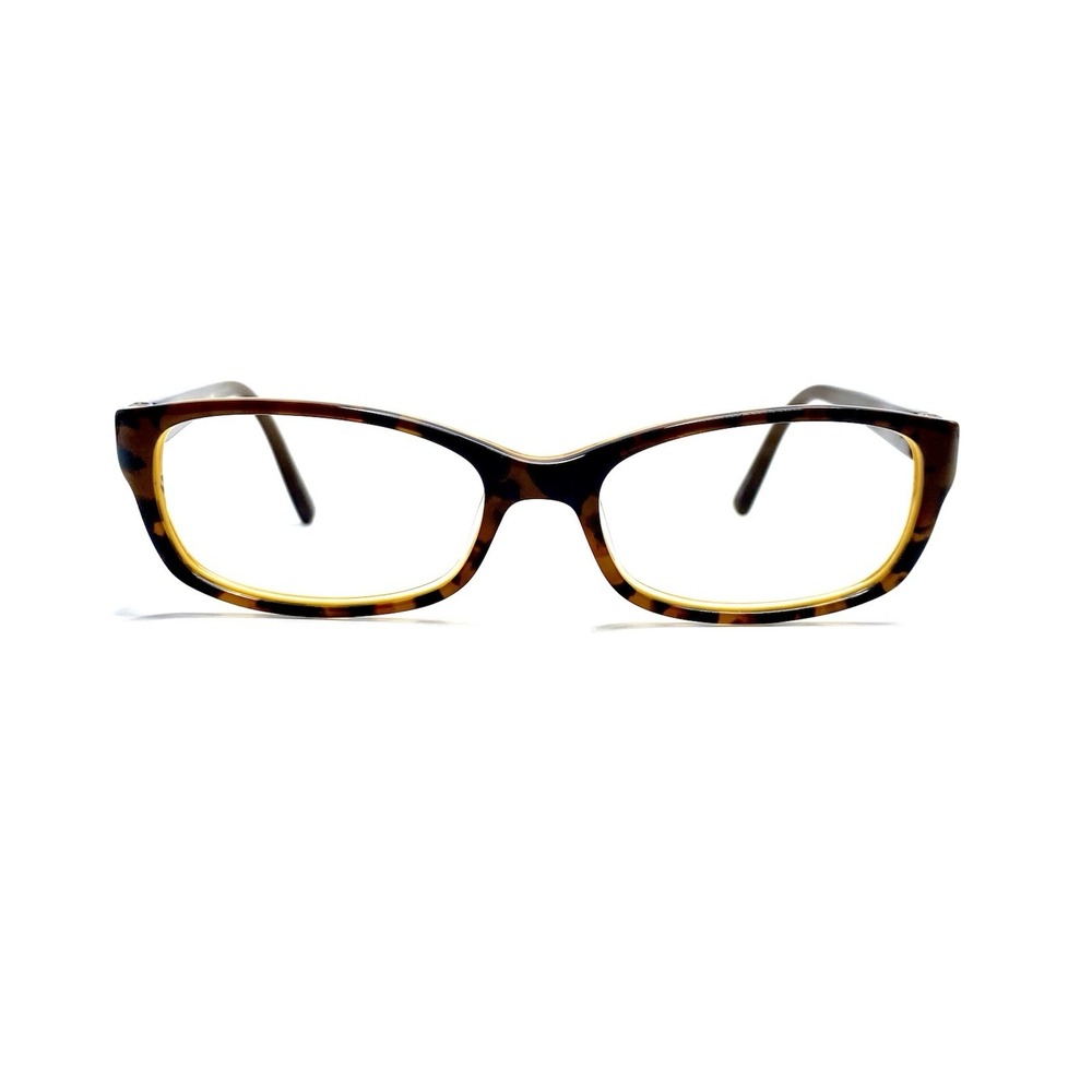 Kate Spade NY Brown Rectangle Yellow Inside Temple Glasses Regine 0JMD 50 16 130